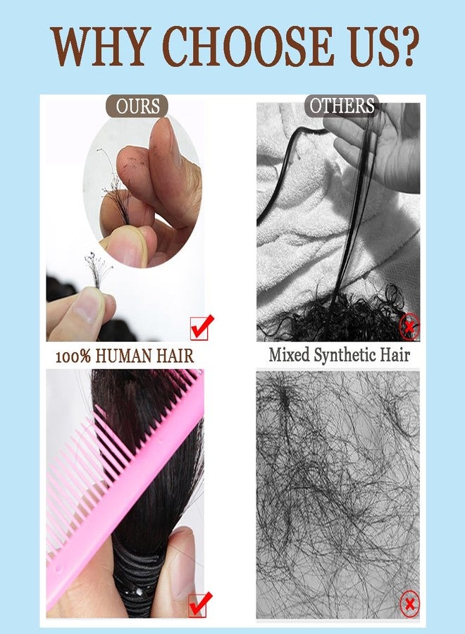 Vitality Human Braiding Hair for Boho Braids 24 Inch Italian Curly Bulk Human Hair 100% Unprocessed Brazilian Virgin Hair for Braiding Bohemian No Weft 2 Bundles/Pack Natural Color - Image 4
